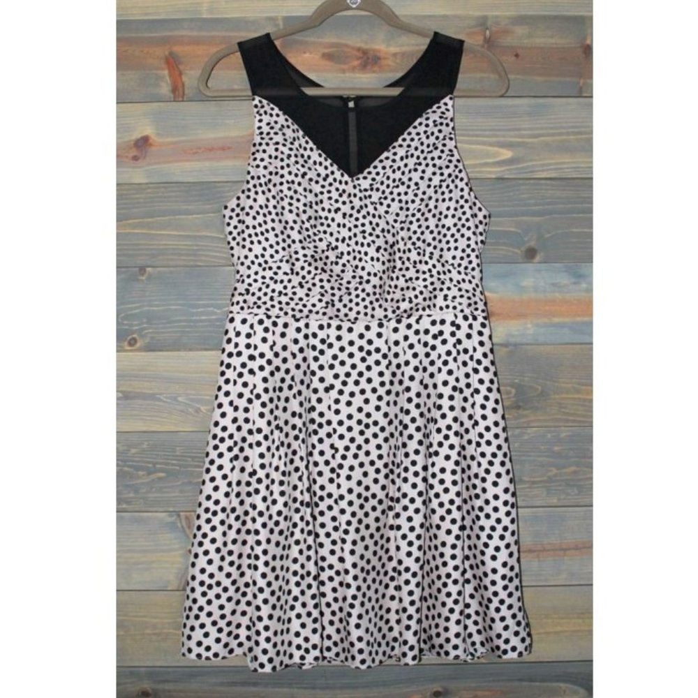 LC Lauren Conrad Polka Dot Dress